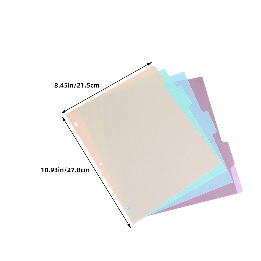 1Set Binder Dividers A4 Size F – обзор и цена Tab Divider A4